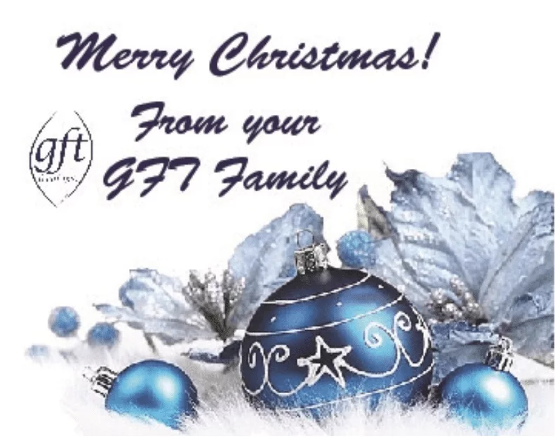 MERRY CHRISTMAS FROM GFT