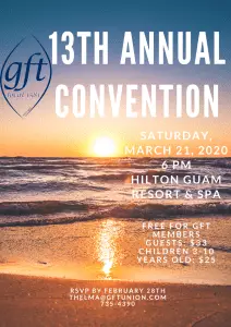 SAVE THE DATE: GFT’S 13TH ANNUAL CONVENTION