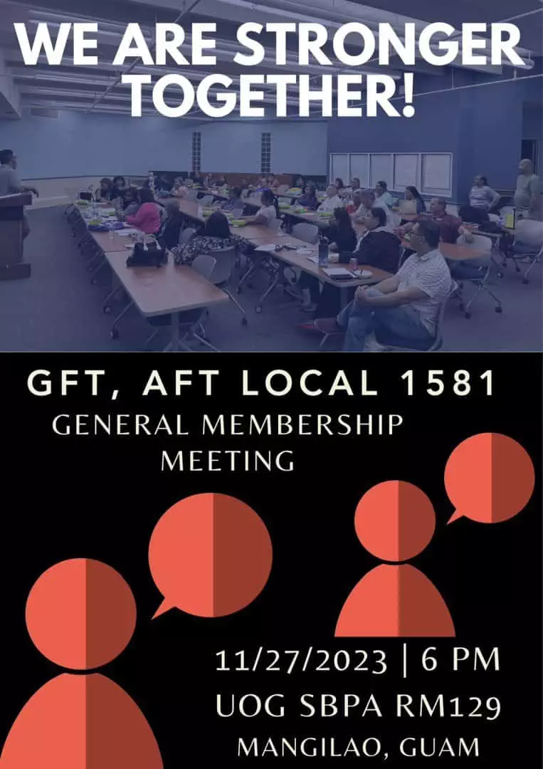 General Membership Meeting on Monday, November 27, 2023