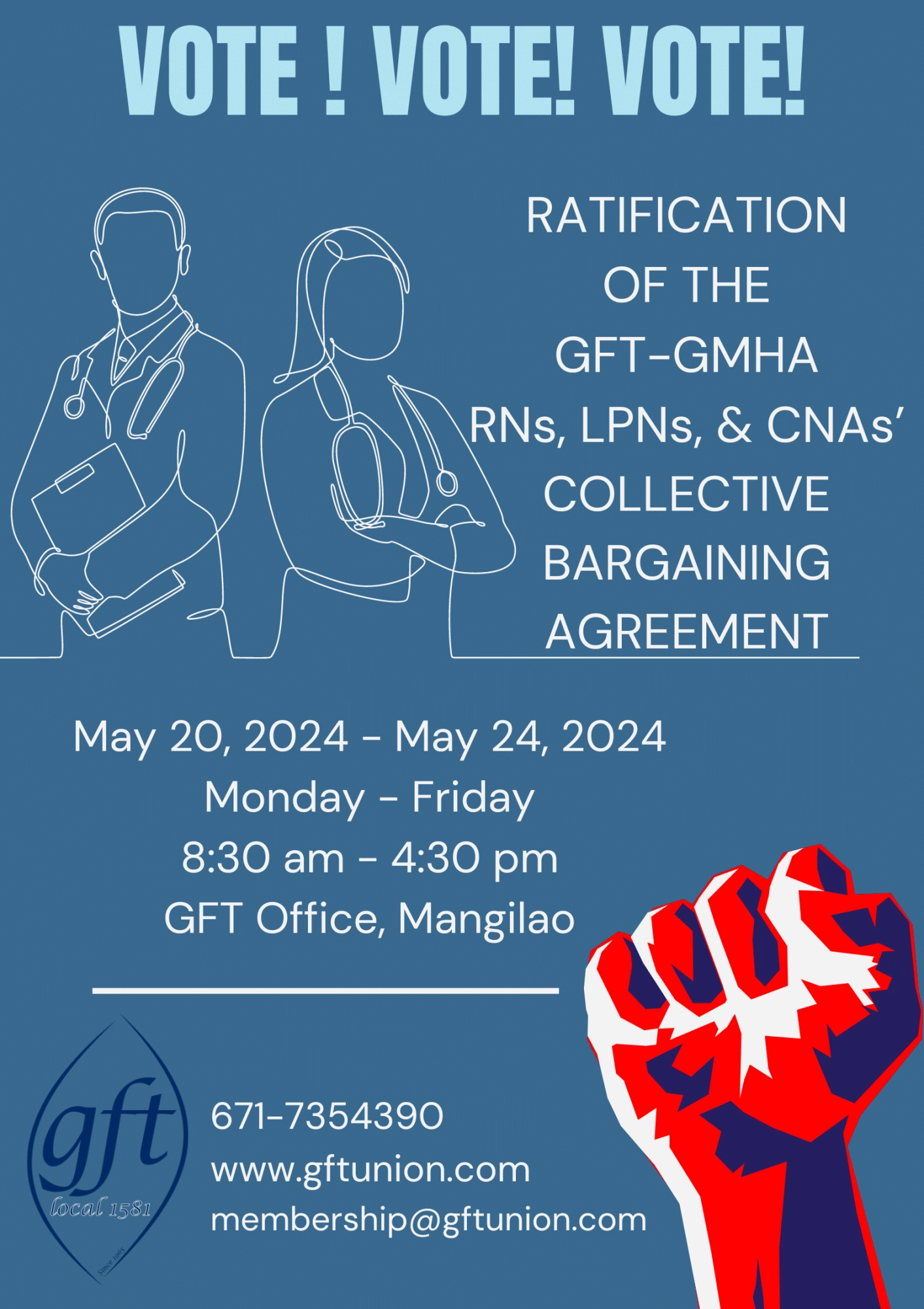 GFT-GMHA CBA Ratification